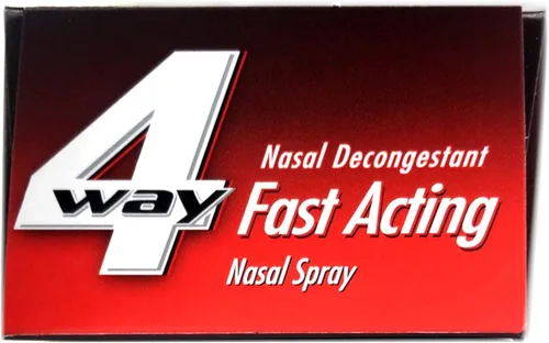 Vista 6 de Spray nasal de acción rápida de 4 vías, 1 oz, paquete de 2