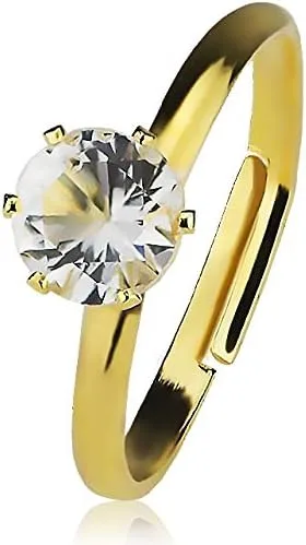 Vista 6 de Set de regalo Reloj de mujer oro - Conjunto de joyería- Collar-Anillo- Pendientes - Banda, Acero, aleación