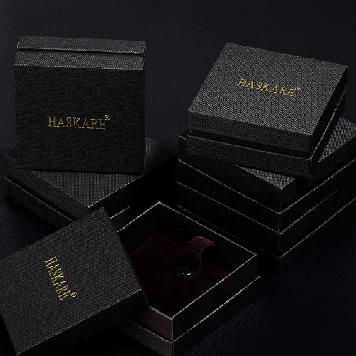 Vista 5 de HASKARE Collar curativo de obsidiana negra con colgante de piedra de energía natural ajustable