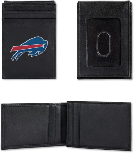 Vista 18 de NFL Rico Industries - Cartera bordada con bolsillo frontal, gran artículo de regalo, San Francisco 49Ers, Bolsillo frontal