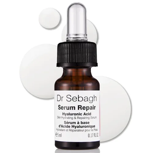 Vista 2 de Dr Sebagh Serum Repair 0.17 fl oz Award-Winning, Hyaluronic Acid Facial Hydrator, Anti Aging & Wrinkle, Collagen Boosting, For Women & Men