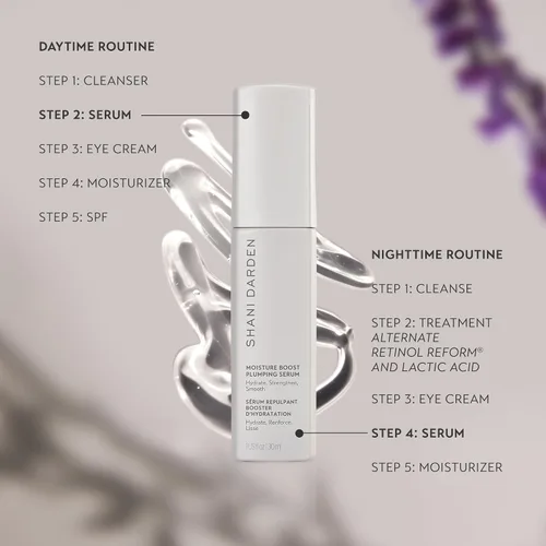 Vista 8 de SHANI DARDEN SKIN CARE - Suero hidratante e hidratante para la cara, suero facial hidratante con hongos de nieve y glicerina para una hidratación