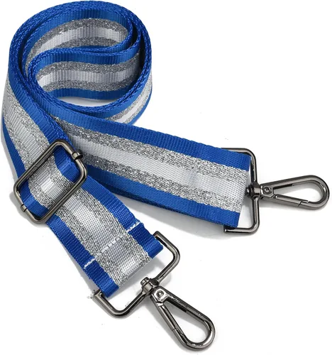 Vista 42 de LVYOUME Correa para bolso, accesorios plateados, correas anchas para bolsa, correa de hombro ajustable para bolsos