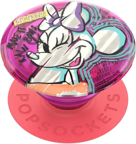 Vista 18 de PopSockets Agarre adhesivo para teléfono, soporte, soporte para teléfono, Disney - Mickey Cobweb