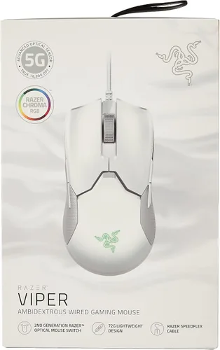 Vista 4 de Razer Gaming Viper – Mouse inalámbrico con sensor óptico DPI de entrada más rápida