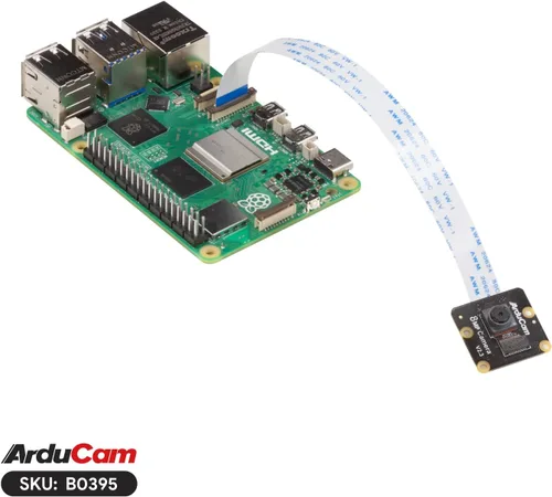 Vista 8 de Arducam para Raspberry Pi Noir módulo de cámara, 8MP IMX219 RPi-CAM-V2 visión nocturna para Raspberry Pi 5, 4B, 3B+, 3B, 2B, Pi Zero y W