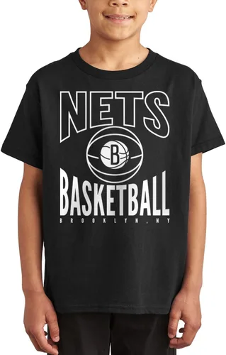 Vista 24 de Junk Food NBA Team Basketball - Camiseta de manga corta para niños y niñas con licencia