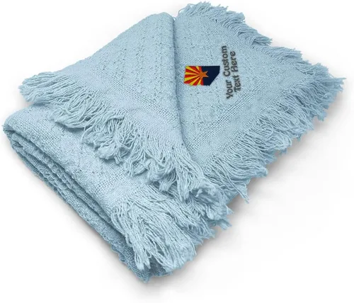 Vista 6 de Nursery Bedding Baby Blankets for Boys & Girls Arizona Flag State Cotton