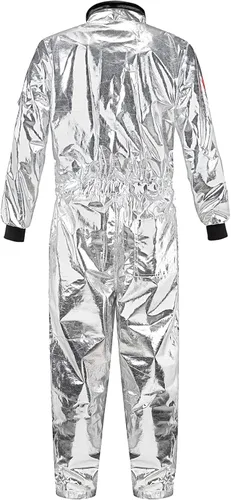 Vista 3 de Arplvf Disfraz de astronauta para adulto, traje espacial de astronauta, traje espacial de Halloween