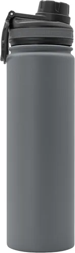 Vista 15 de Tempercraft Botella deportiva aislada al vacío de 22 onzas, opciones personalizadas grabadas con láser, acero inoxidable, doble pared, boca ancha