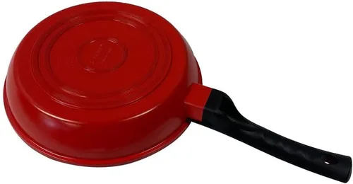 Vista 7 de Utensilios de cocina antiadherente con revestimiento de diamante 3D Wok, 9.5 '' (9.4 in), fabricado en Corea