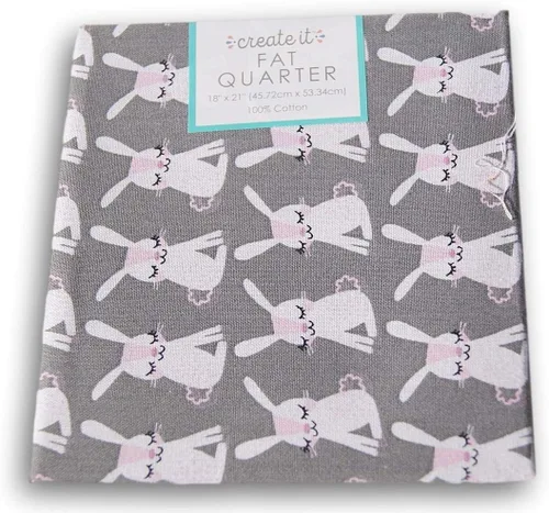 Vista 15 de Fat Quarter 100% algodón para manualidades de costura, 18 x 21 pulgadas (8 bits Mario)