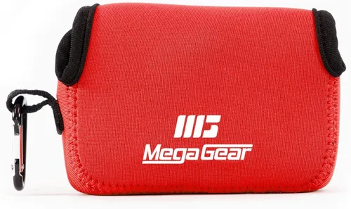 Vista 13 de Megagear Canon Powershot Sx730 Hs, Sx720 Hs, Sx710 Hs, G16, G15 Funda de neopreno ultra ligera para cámara, con mosquetón, color negro - MG1245