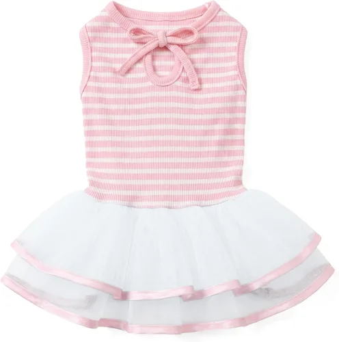 Vista 20 de Parisian Pet Chambray - Vestido para perro - Ligero sin mangas para perro, niña, talla XS Chambray en general