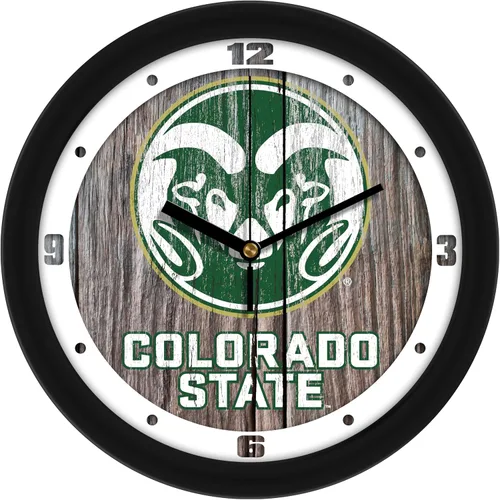 Vista 24 de SunTime Alabama Crimson Tide - Reloj de pared desgastado