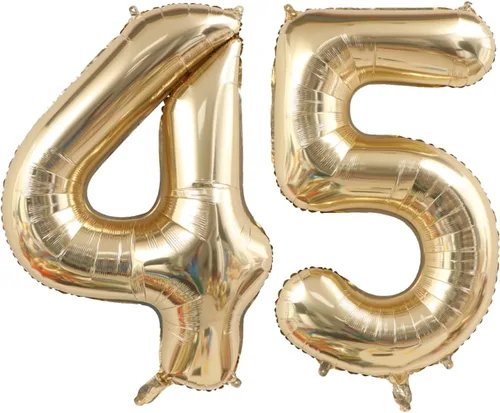 Vista 21 de Globo dorado claro con el número 0 de aluminio de 40 pulgadas, color oro champán, globo de helio 0 Mylar Oro claro 0