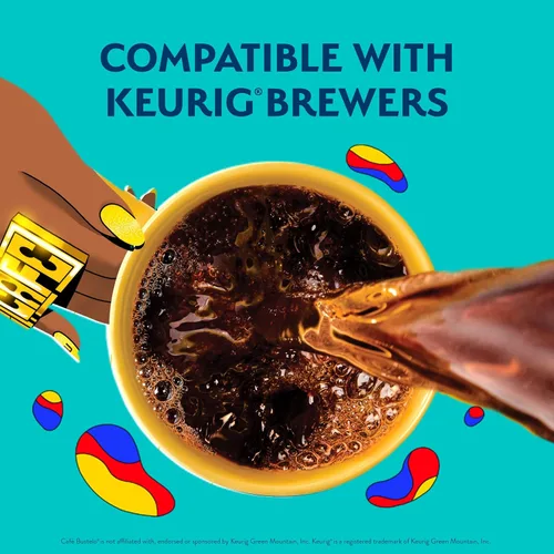 Vista 7 de Café Bustelo - Café de tostado medio, 10 cápsulas K-Cup (Paquete de 6)