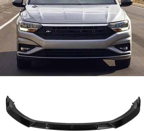Vista 15 de SCITOO Alerón de borde de parachoques delantero mate negro para Ford Focus ST años 2013-2014 - Spoiler frontal de polipropileno