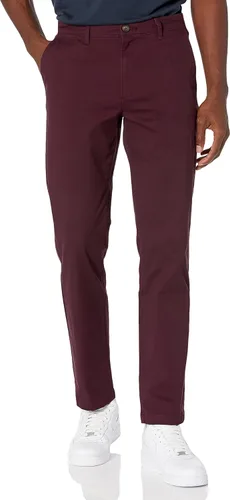 Vista 9 de Amazon Essentials - Pantalón chino casual elástico de corte recto para hombre