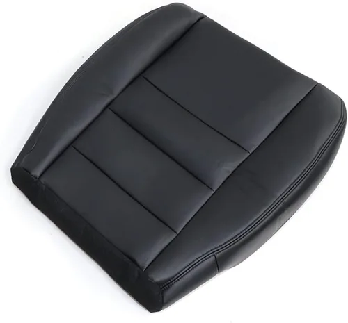 Vista 8 de GXARTS Funda de Asiento de Cuero de Repuesto Inferior del Lado del Conductor Delantero Negro Compatible con Ford F250 F350 F450 F550 2003 2004 2005