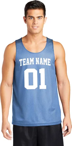 Vista 22 de Custom Basketball Jersey Youth Sizes Add Your Team, Name, & Number Unisex