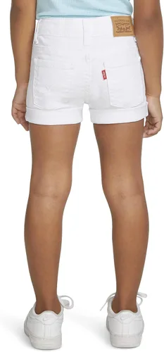 Vista 4 de Levi's Girls' Girlfriend Fit Denim Shorty Shorts