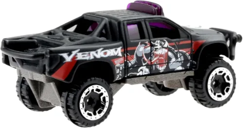 Vista 6 de Hot Wheels Marvel Spider-Man (2/5 Venom Sandblaster)