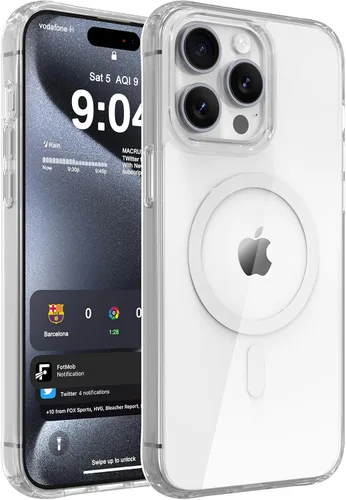 Vista 59 de WRJ Funda magnética mate para iPhone Air de 6.5 pulgadas, [compatible con Magsafe] [protección contra caídas de grado militar], delgada Negro
