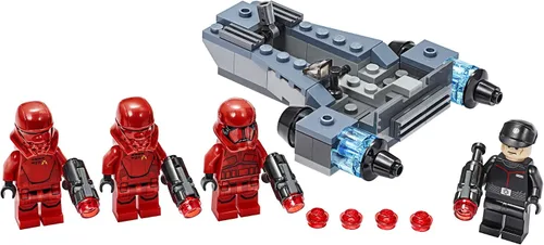 Vista 2 de LEGO Star Wars Paquete de Batalla de Soldados Sith 75266 Vehículo Speeder Stormtrooper, Kit de Construcción (105 Piezas)