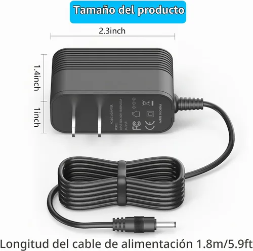 Vista 5 de Cargador de 5V 350MA para afeitadora Remington, cable de alimentación de recortadora compatible con Remington PG525D PG6025B PG6015 PG6020 PG6111