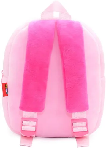 Vista 3 de Mochila para niños y niñas, bonita bolsa de felpa suave para niños pequeños de dibujos animados de animales pequeños, mini mochila pequeña