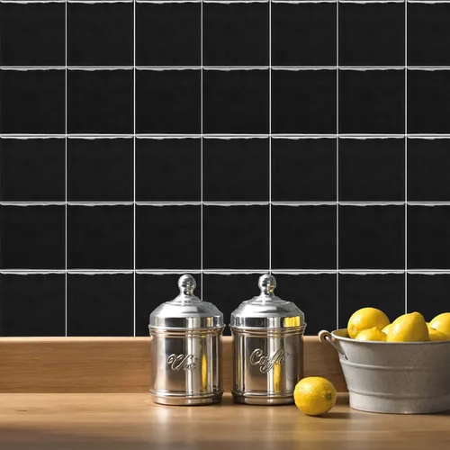 Vista 43 de Alwayspon Adhesivo de vinilo brillante de ladrillo de Provenza, autoadhesivo para azulejos de pared de transferencia de salpicaduras para cocina