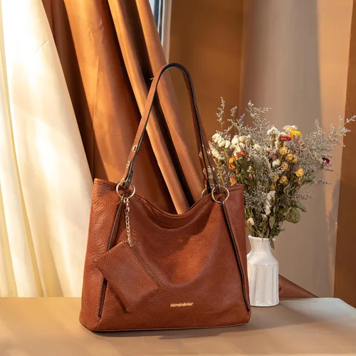 Vista 2 de Montana West Hobo Bags para mujer con asa superior, bolso de hombro