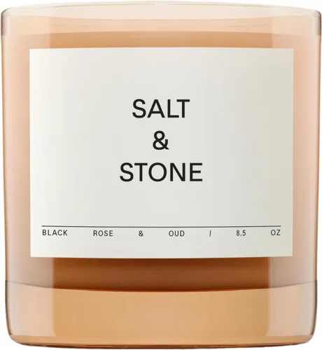 Vista 7 de Salt & Stone Vela perfumada de mezcla de coco y soja, azafrán y cedro, 8.5