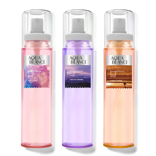 Vista 7 de AQUA BLANCE Spray corporal, fragancia en aerosol para mujer, paquete de 3, cada una de 3.9 onzas líquidas, total de 11.7 onzas líquidas, flor