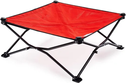 Vista 22 de Coolaroo On-The-Go Cama Elevada para Perros - Cama Plegable Emergente de Viaje para Perros con Tela Transpirable, Resistente a la Humedad, Bolsa