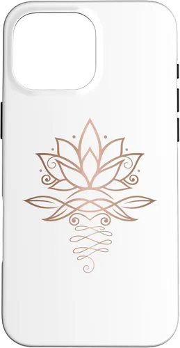 Vista 19 de Lotus Flower New Age Meditation Yoga Harmony Gift Case for iPhone 17