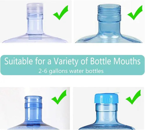 Vista 3 de Mango ergonómico avanzado para botella de agua de 5 galones, apto para tapas de botellas de agua de 5 galones, mango de botella de agua potable
