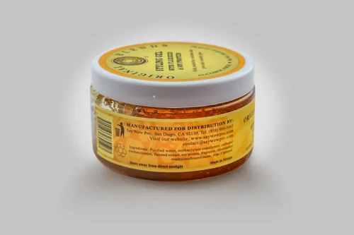 Vista 7 de Original Blends - Gel de peinado natural para el cabello con linaza y proteína de soja, sin descamación, fijación firme o ligera para todo