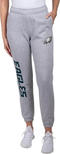 Vista 52 de Ultra Game NFL - Pantalones deportivos de vellón supersuaves para mujer Gris brezo