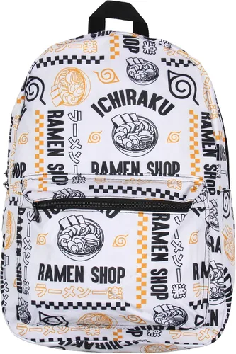 Vista 2 de Bioworld Naruto Mochila Ichiraku Ramen Shop Laptop School Travel Backpack 17