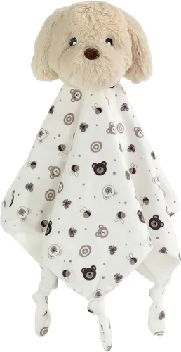 Vista 34 de CREVENT Mantas de bebé suaves y acogedoras para niños y niñas + manta de seguridad, juego con una bolsa de regalo esenciales para recién nacidos Gris