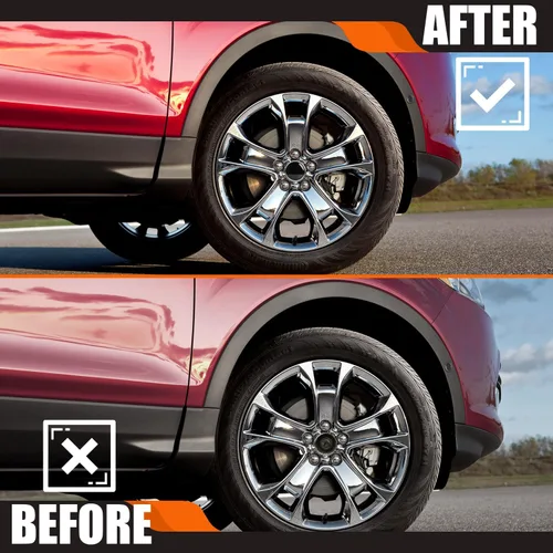 Vista 7 de Tapas centrales de 2.15 pulgadas para aros de Ford Edge Escape Focus Fusion, compatibles con tapas centrales para aros 6M21 1003 AA, paquete de 4