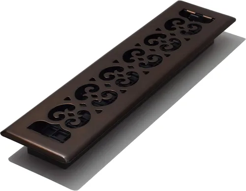 Vista 47 de Decor Grates Registro de suelo SPH210-RB, 2x10, acabado bronce frotado