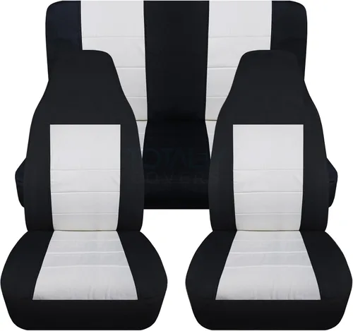 Vista 25 de Fundas para asientos de automóvil, Negro