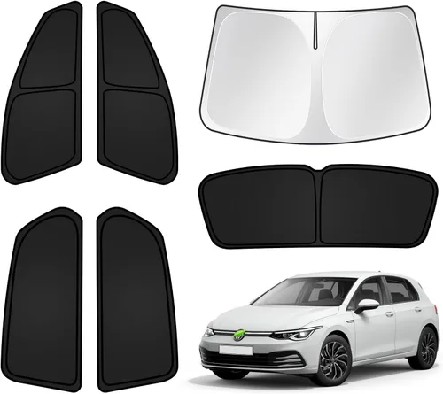 Vista 136 de T TGBROS Parasol para parabrisas para BMW X1 F48 2016 2017 2018 2019 2020 2021 2022 para ventana de automóvil, con bloqueo UV grueso y opaca