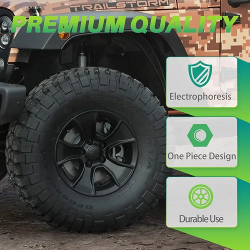 Vista 5 de AUTOPTIM Tuercas negras 9/16-18 – Reemplazo para Dodge Ram 1500 2002-2010, Dodge Durango 2004-2009, 20 piezas de altura de 1.54 pulgadas, hexagonal