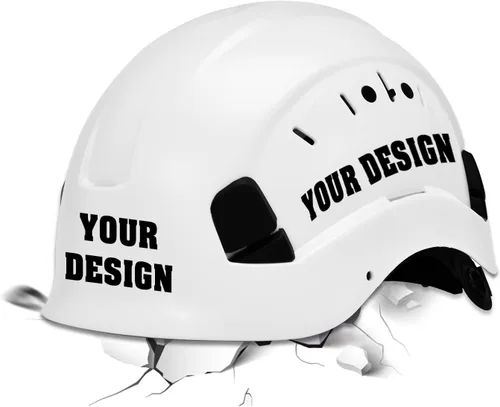 Vista 31 de Casco de seguridad con logotipo personalizable, protector para la cabeza, para trabajo al aire libre (naranja (nuevo estándar))