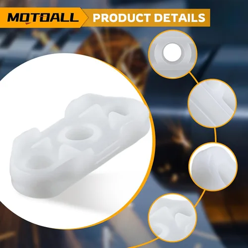 Vista 4 de MOTOALL Clips guía de regulador de ventana para Roadmaster Impala Caprice Fleetwood Delta 10 Pcs