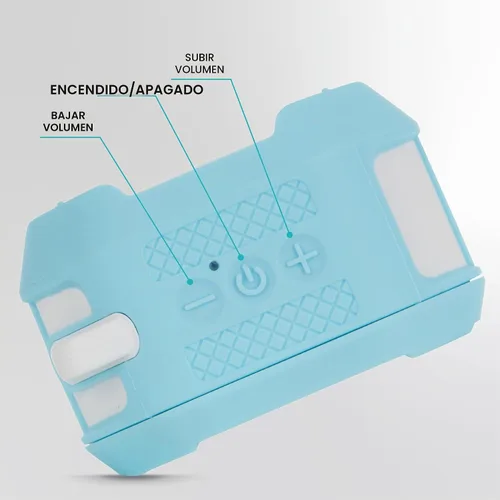 Vista 4 de Altec Lansing HYDRATREK - Altavoz Bluetooth magnético, impermeable IP67, altavoz portátil, emparejamiento inalámbrico verdadero, carga rápida USB-C